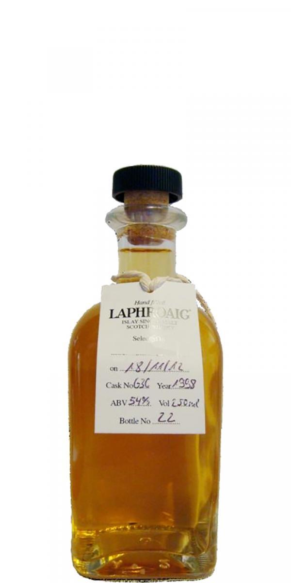 Laphroaig 1998  Handfilled - Distillery only