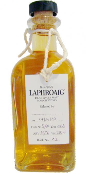 Laphroaig 1999  Handfilled - Distillery only