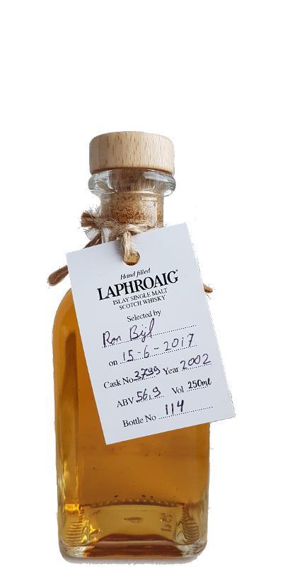 Laphroaig 2002  Handfilled - Distillery only