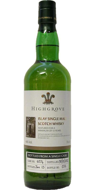 Laphroaig 2002  Highgrove
