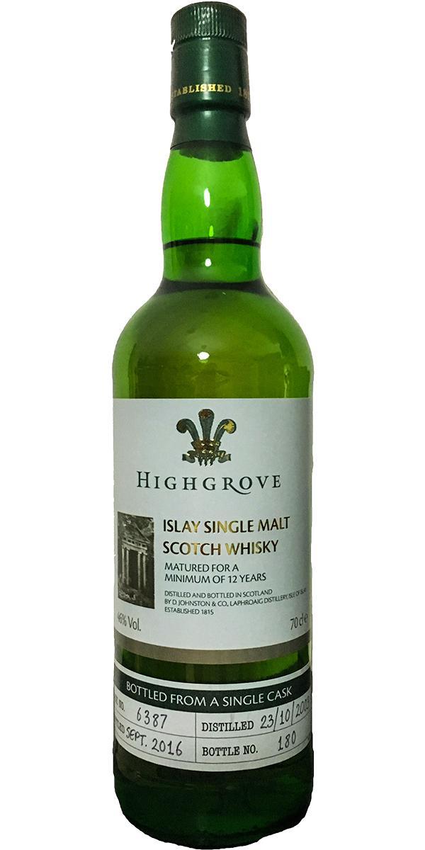 Laphroaig 2003  Highgrove