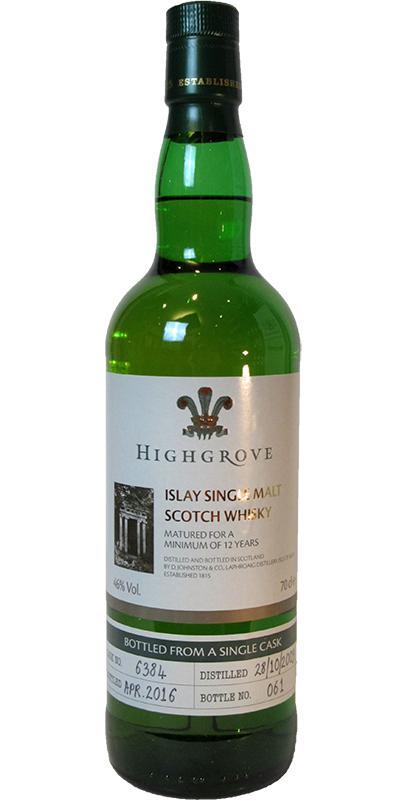 Laphroaig 2003  Highgrove