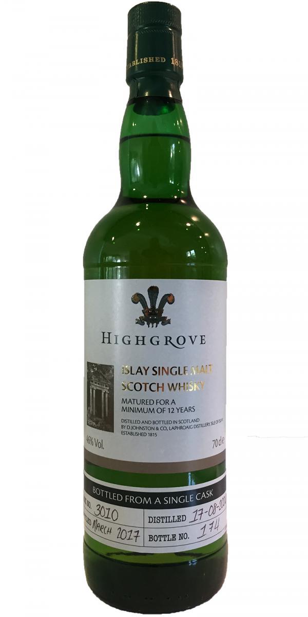 Laphroaig 2004  Highgrove