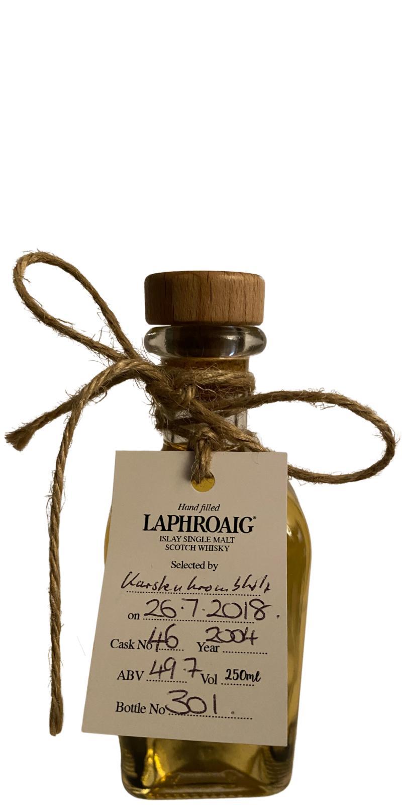 Laphroaig 2004  Handfilled - Distillery only