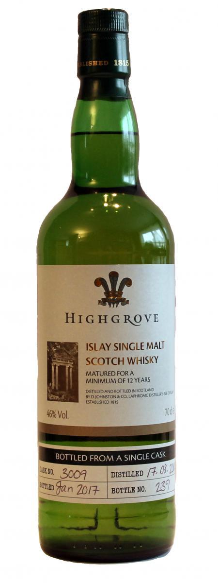 Laphroaig 2004  Highgrove