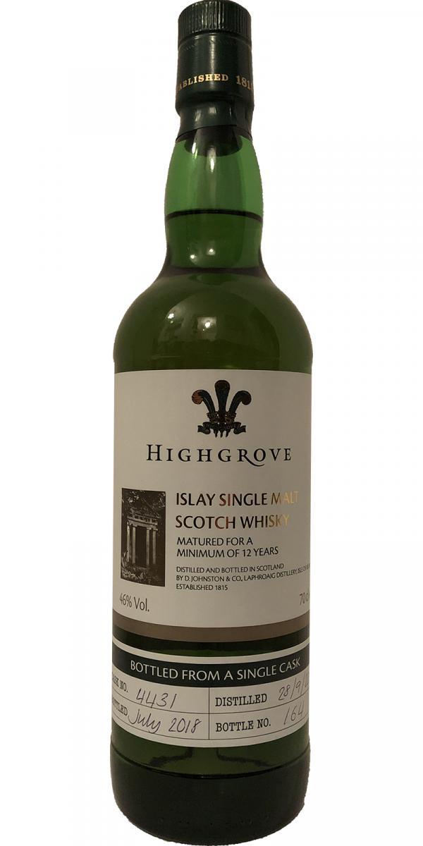 Laphroaig 2005  Highgrove