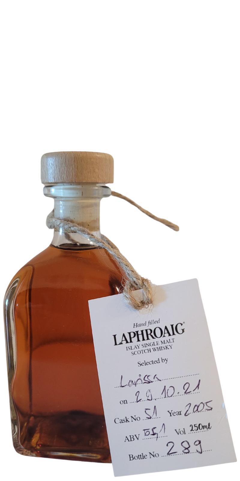 Laphroaig 2005  Handfilled - Distillery only