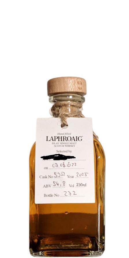 Laphroaig 2005  Handfilled - Distillery only