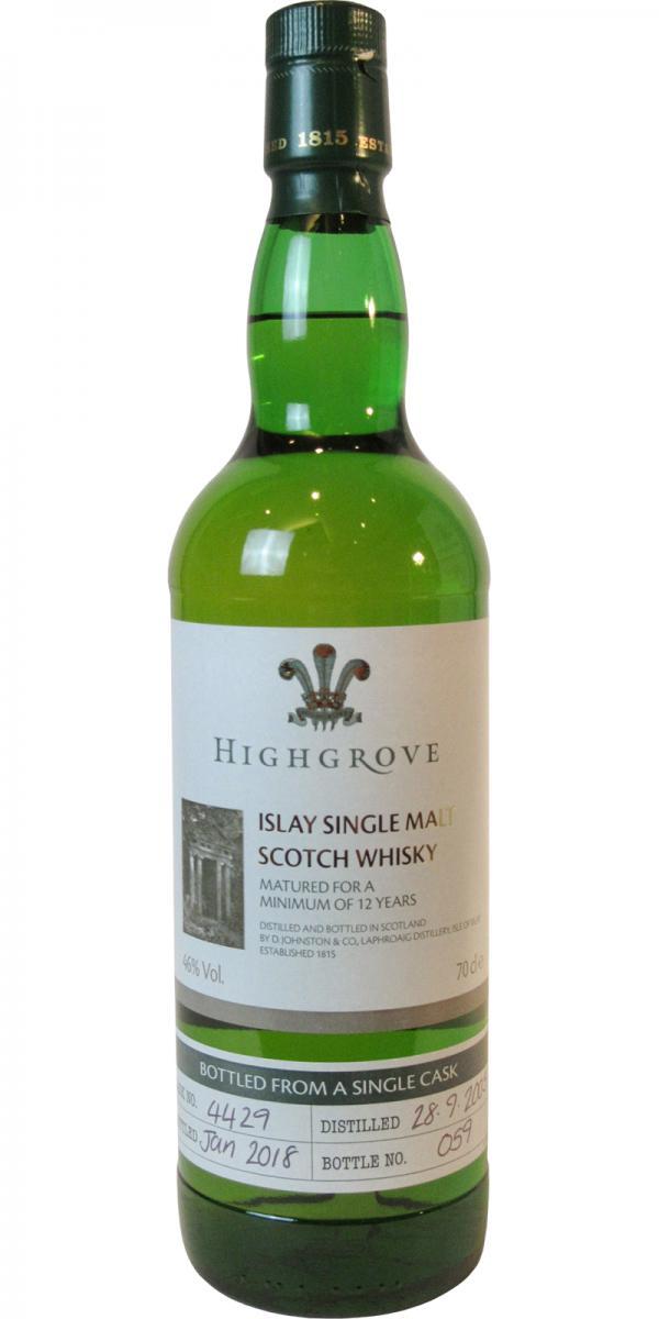 Laphroaig 2005  Highgrove