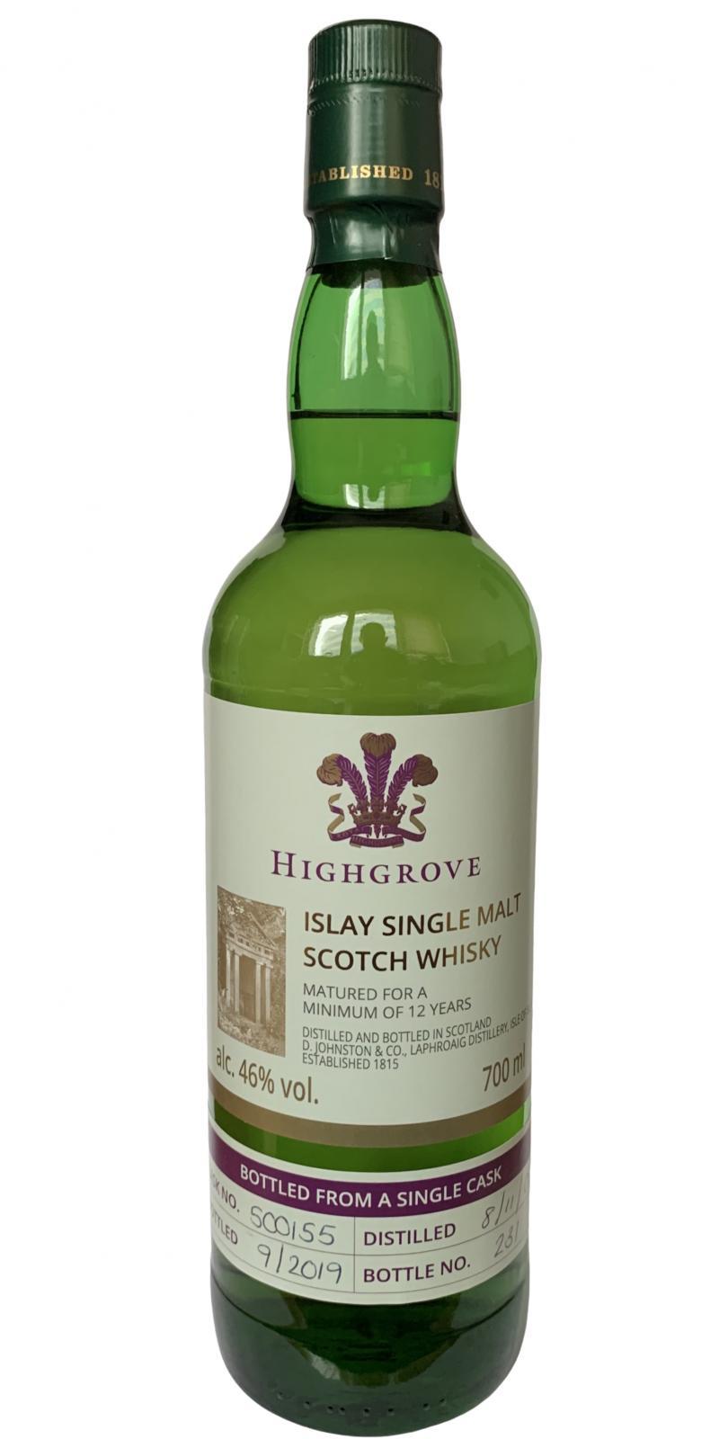 Laphroaig 2006  Highgrove