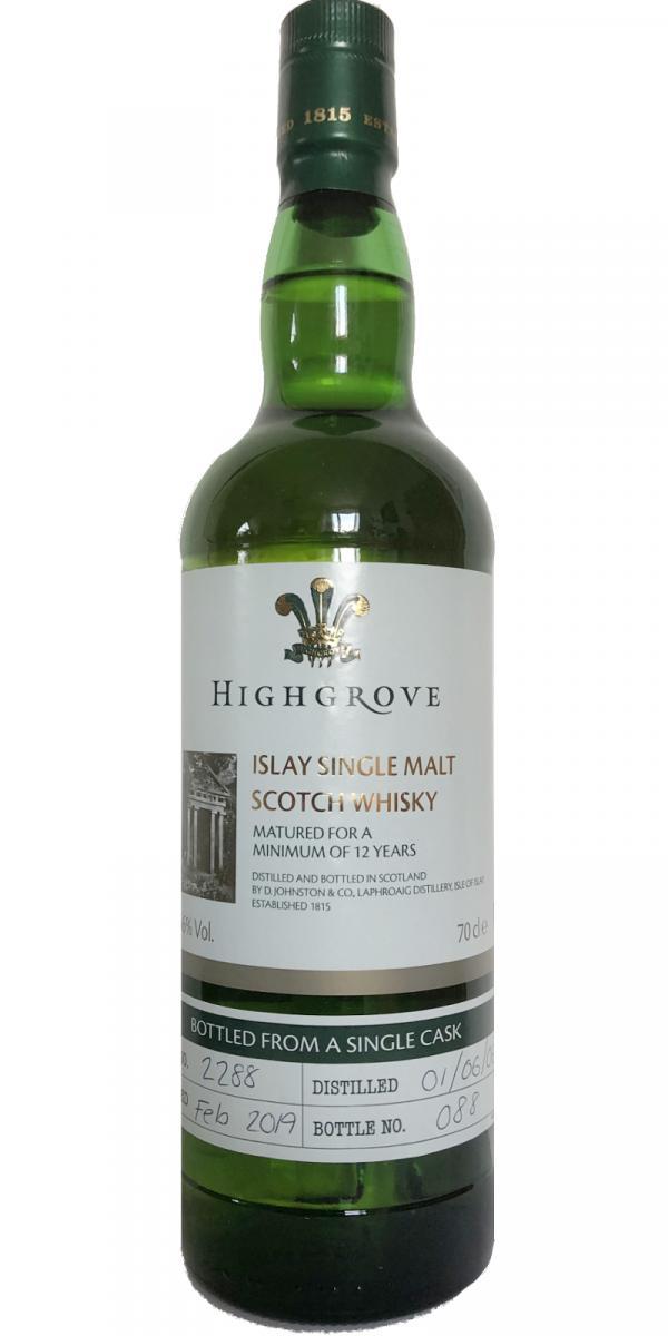 Laphroaig 2006  Highgrove