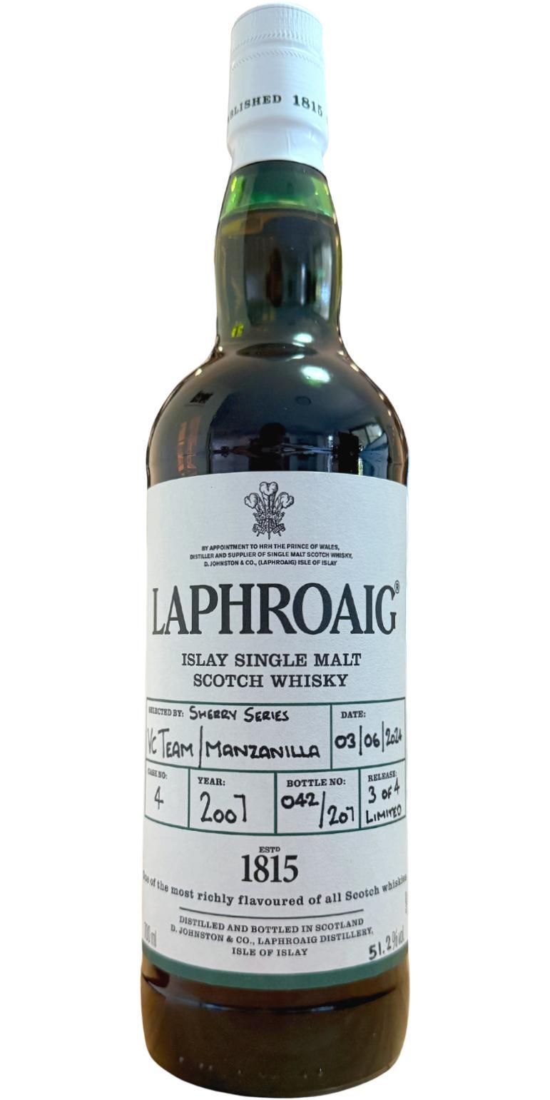 Laphroaig 2007  Sherry Series