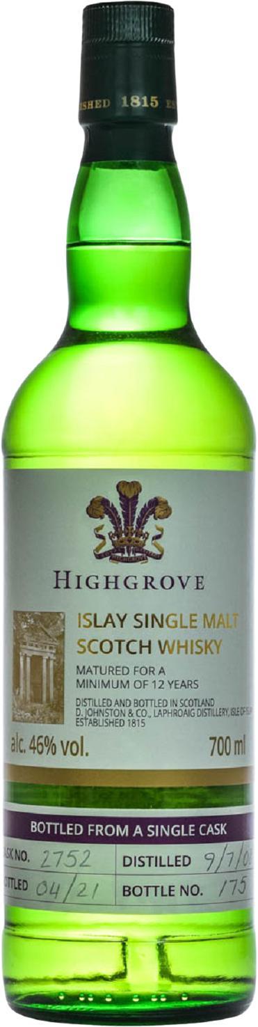 Laphroaig 2008  Highgrove
