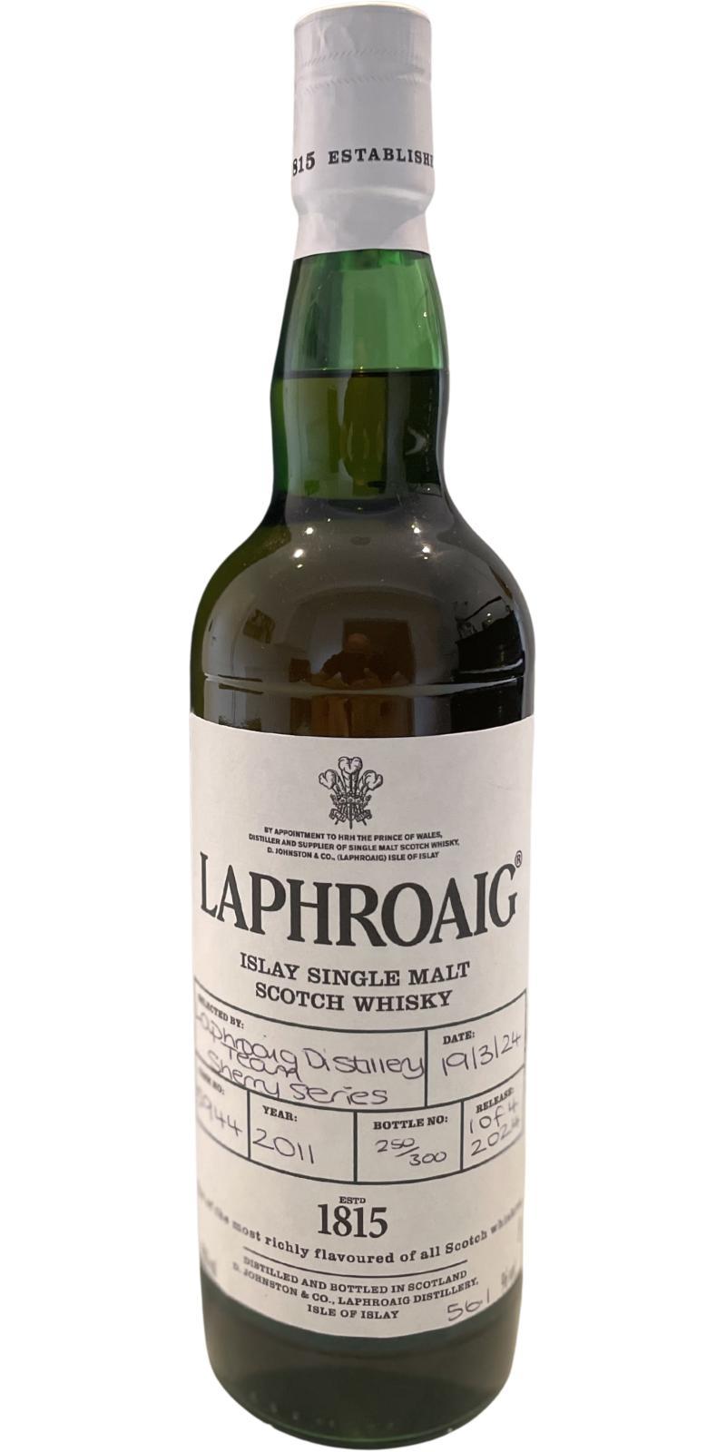 Laphroaig 2011  Handfilled - Distillery only
