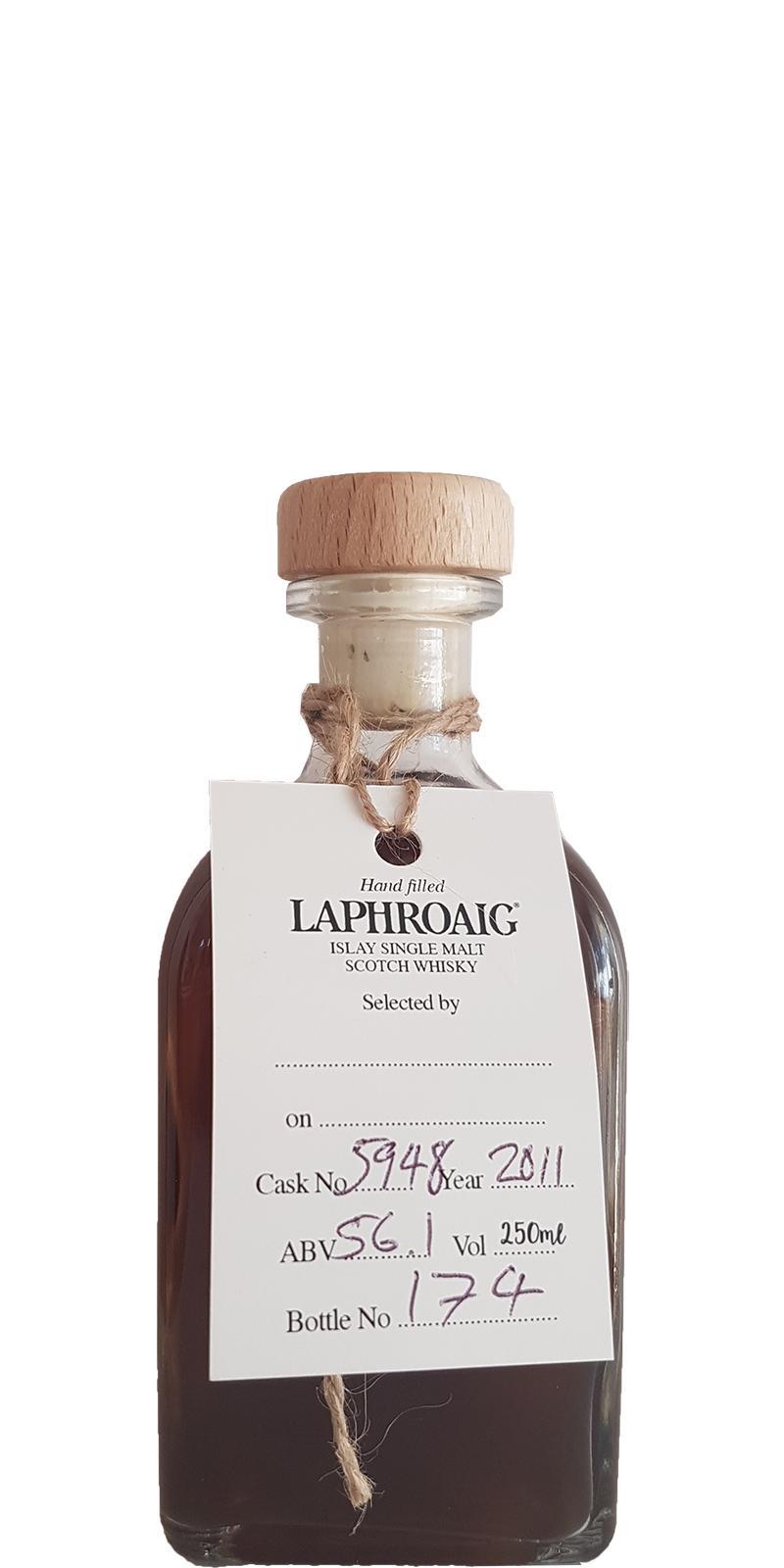 Laphroaig 2011  Handfilled - Distillery only