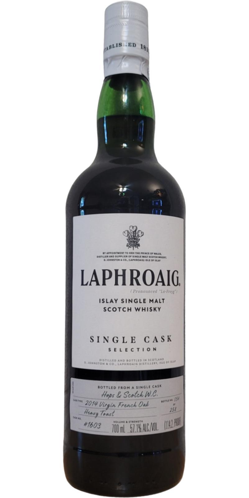 Laphroaig 2014  Single Cask Selection