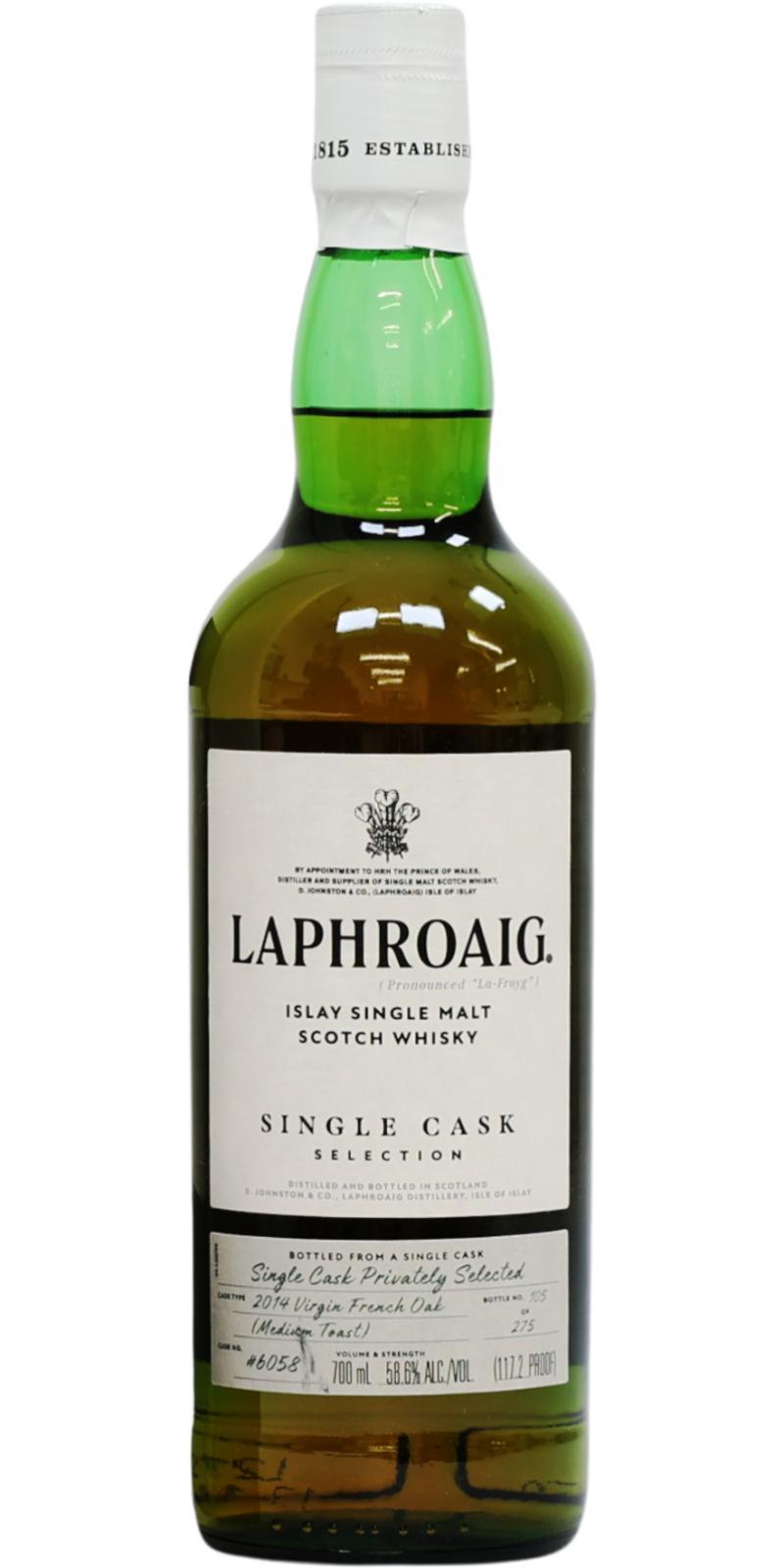 Laphroaig 2014  Single Cask Selection