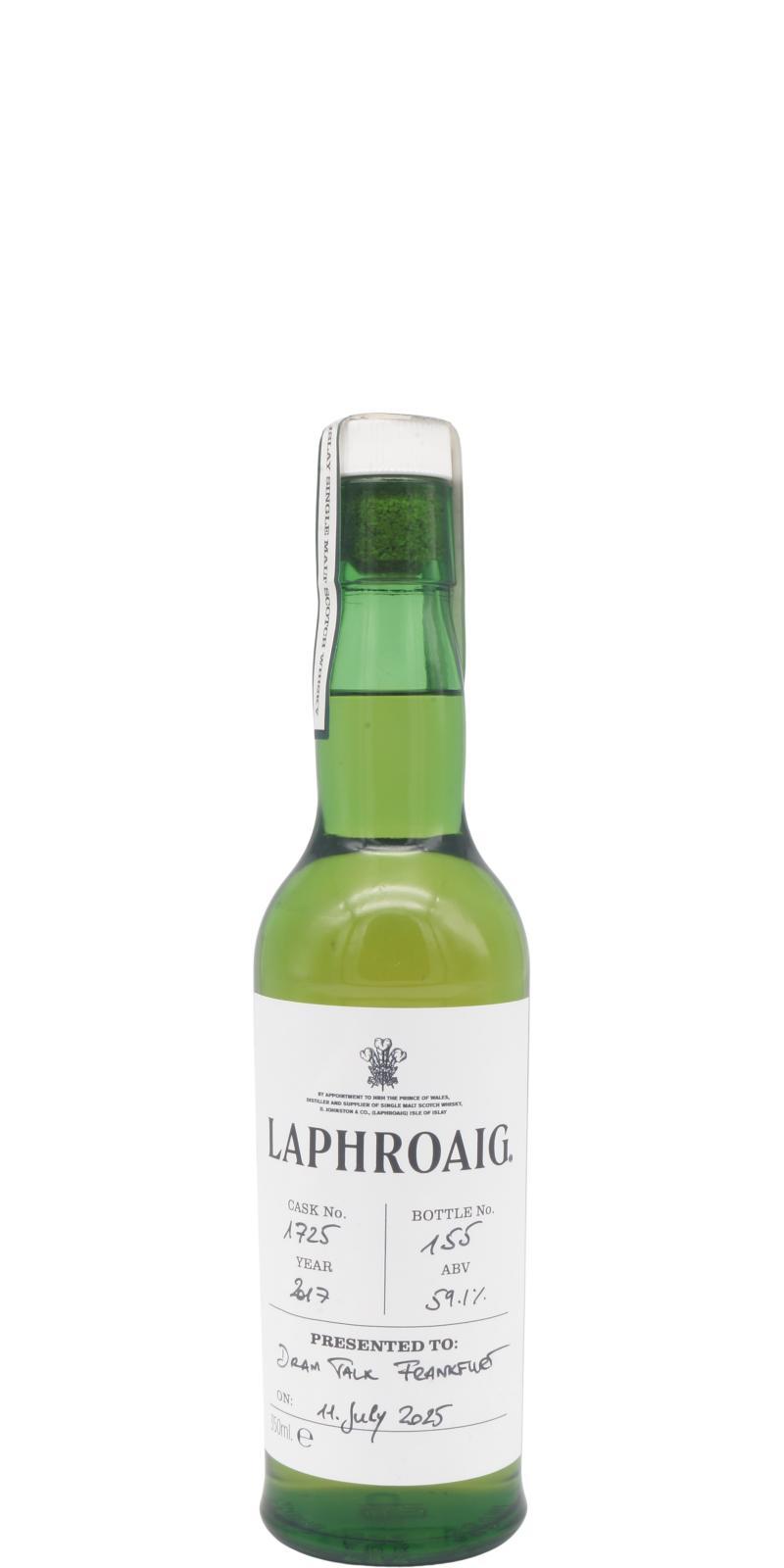 Laphroaig 2017  Handfilled - Distillery only
