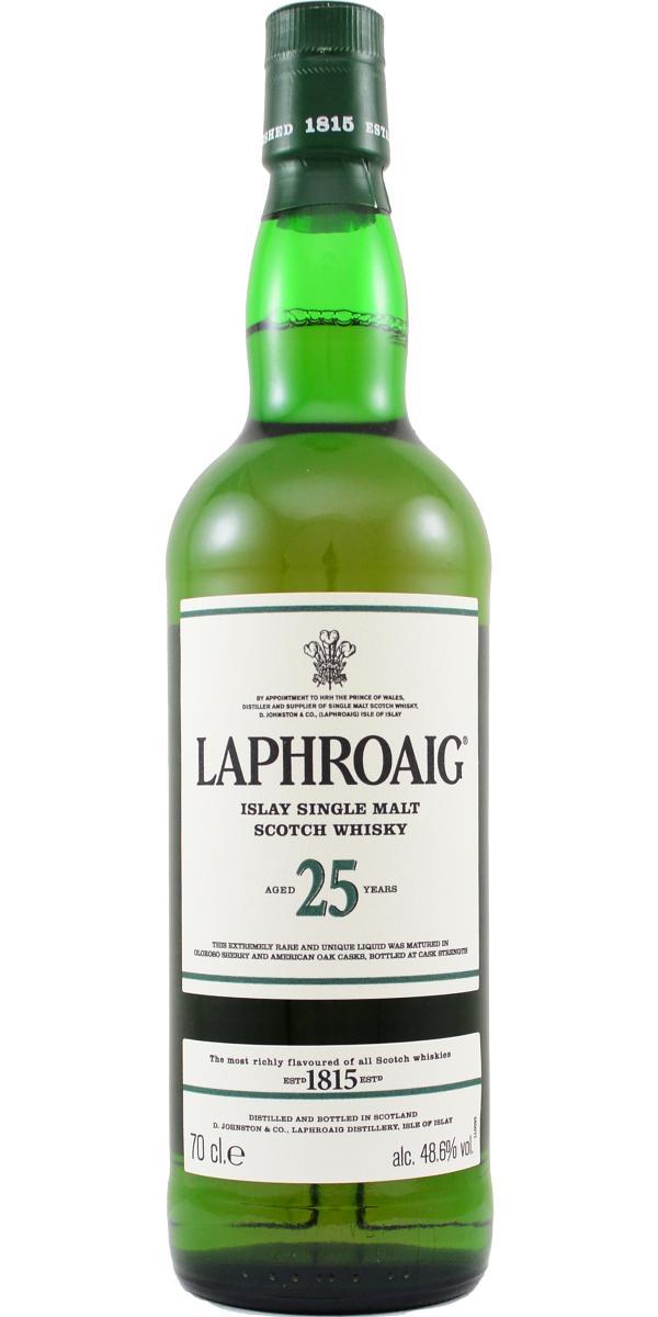 Laphroaig 25-year-old  Cask Strength Edition