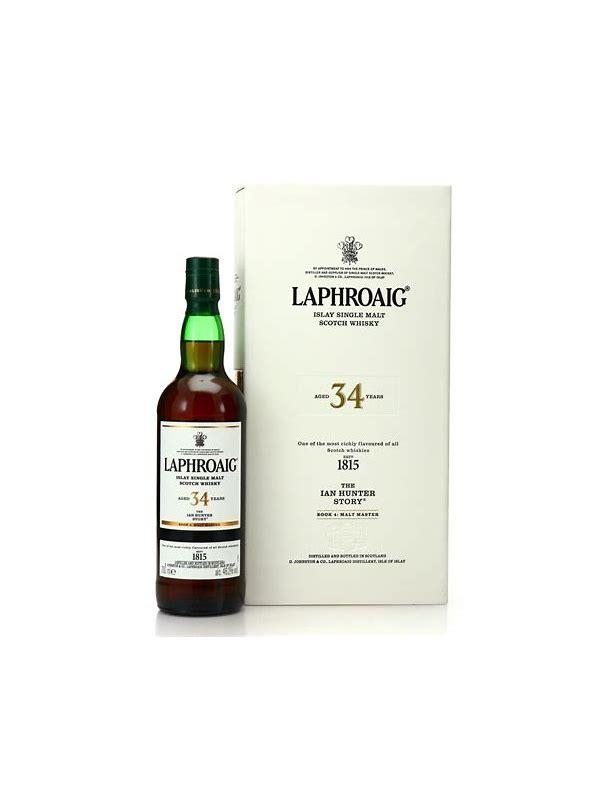 Laphroaig 34-year-old  The Ian Hunter Story - Book 4