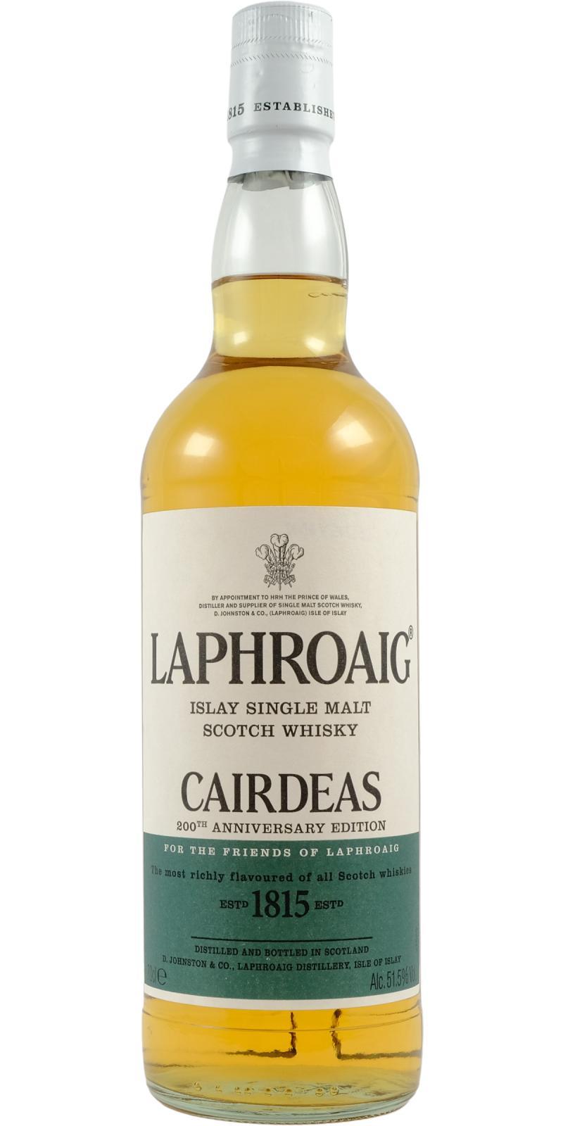 Laphroaig Cairdeas  200th Anniversary Edition