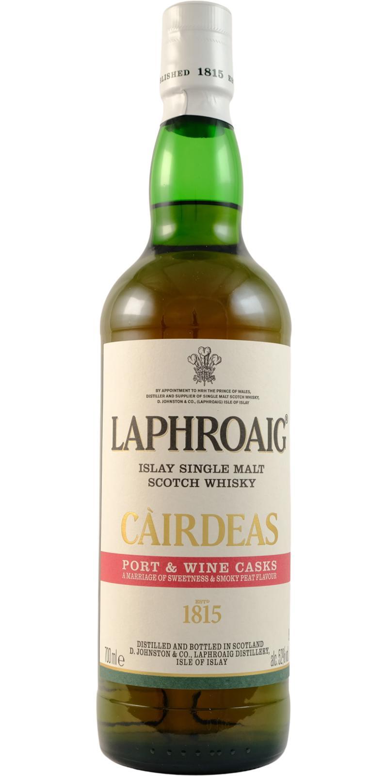 Laphroaig Cairdeas  Fèis ìle 2020 Port & Wine Casks