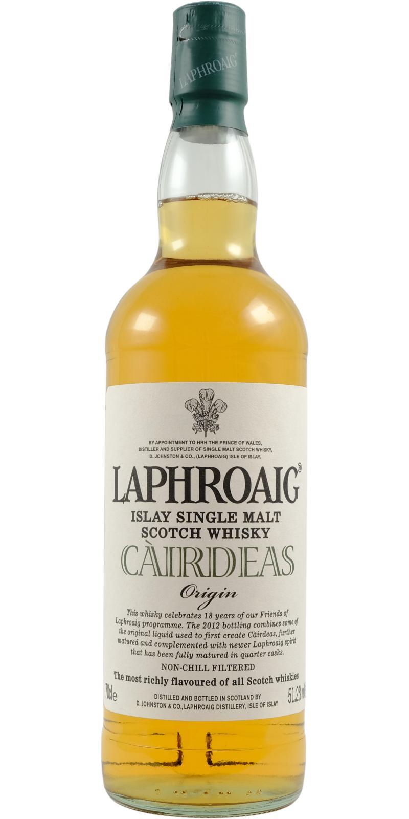 Laphroaig Cairdeas  Feis Ile 2012 Origin