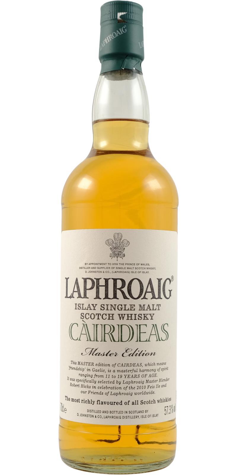Laphroaig Cairdeas  Feis Ile 2010 Master Edition