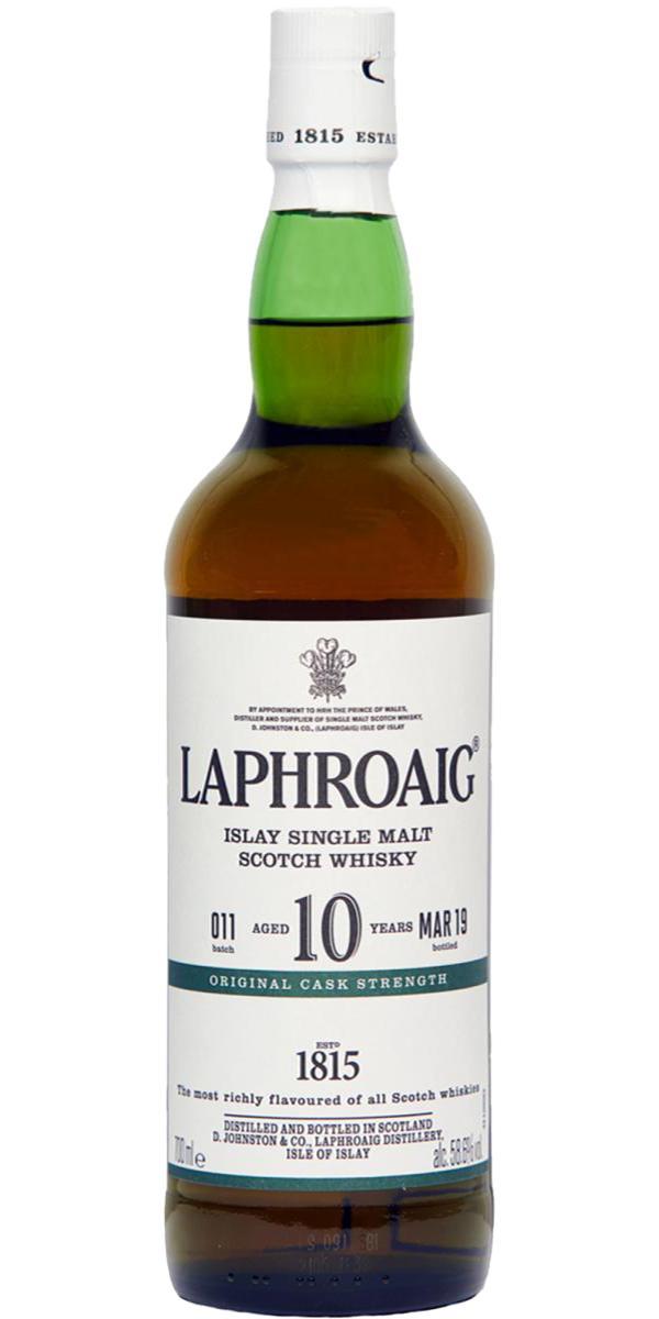 Laphroaig Cask Strength  Batch #011