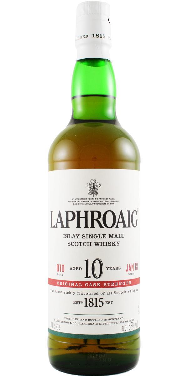 Laphroaig Cask Strength  Batch #010