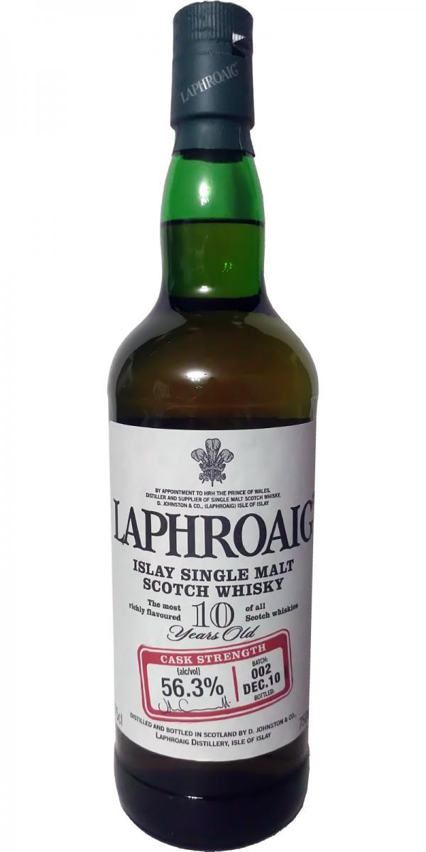 Laphroaig Cask Strength  Batch #002
