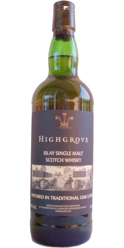 Laphroaig Highgrove  Matured in a Traditional Oak Cask