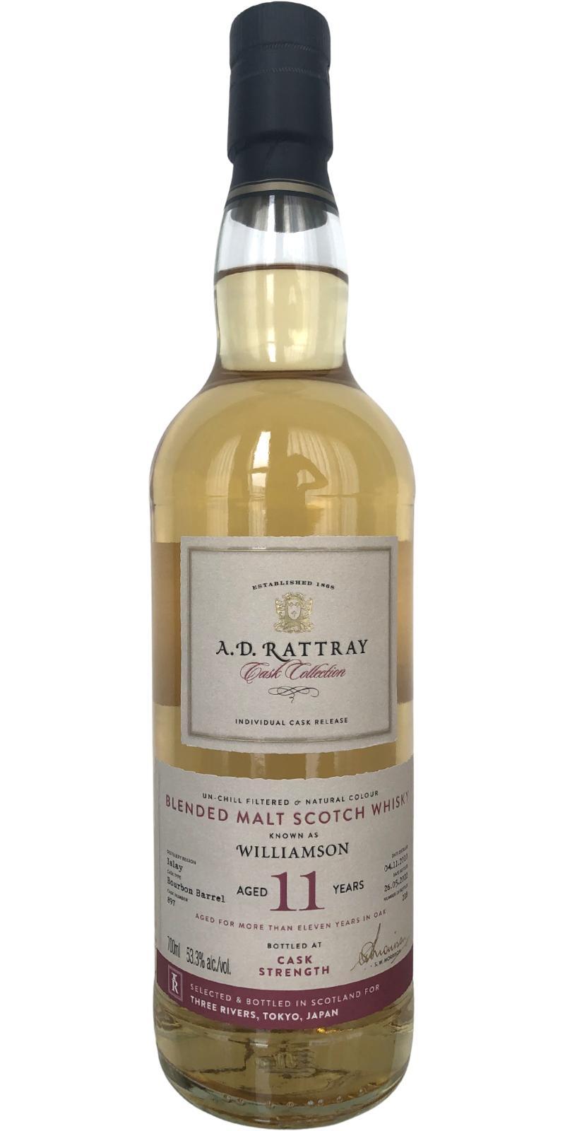 Williamson 2010 DR  Individual Cask Release