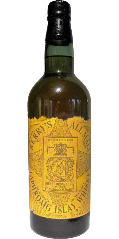 Laphroaig 1908 BR  Berry's All Malt