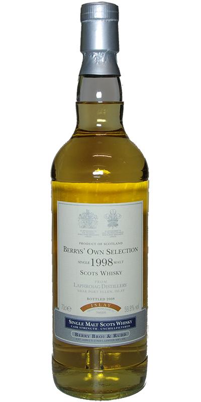 Laphroaig 1998 BR  Berrys' Own Selection