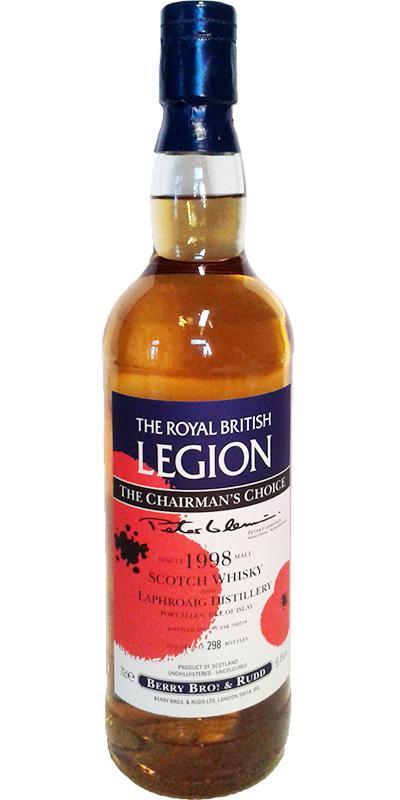 Laphroaig 1998 BR  The Royal British Legion - The Chairman's Choice