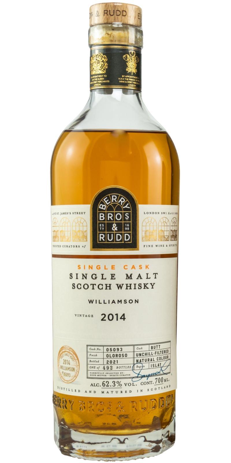 Williamson 2014 BR  Single Cask