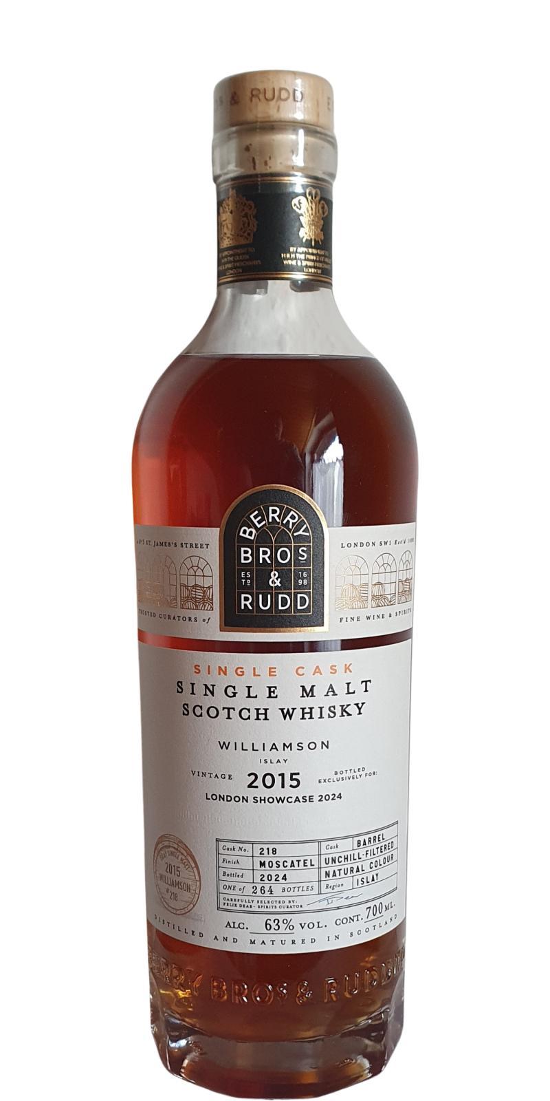 Williamson 2015 BR  Single Cask