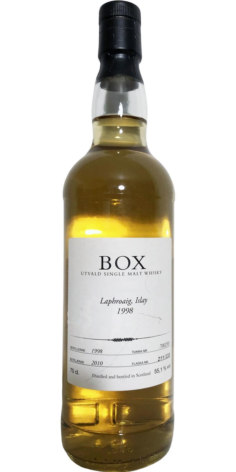 Laphroaig 1998 Box  Laphroaig