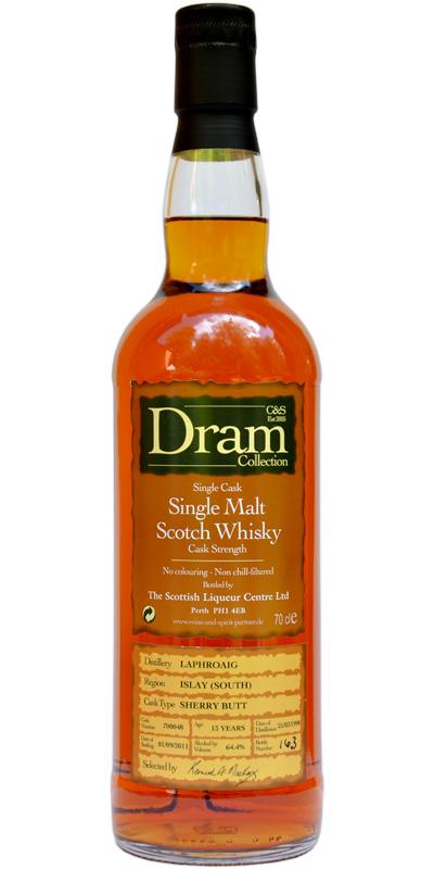 Laphroaig 1998 C&S Islay (South)  Dram Collection