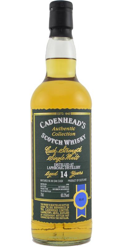 Laphroaig 1998 CA  Authentic Collection