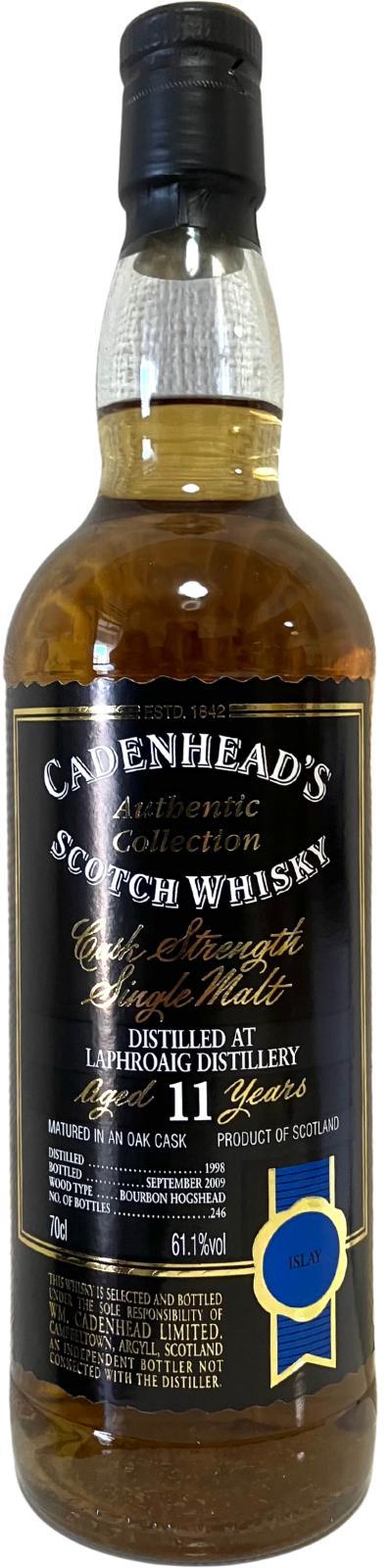 Laphroaig 1998 CA  Authentic Collection