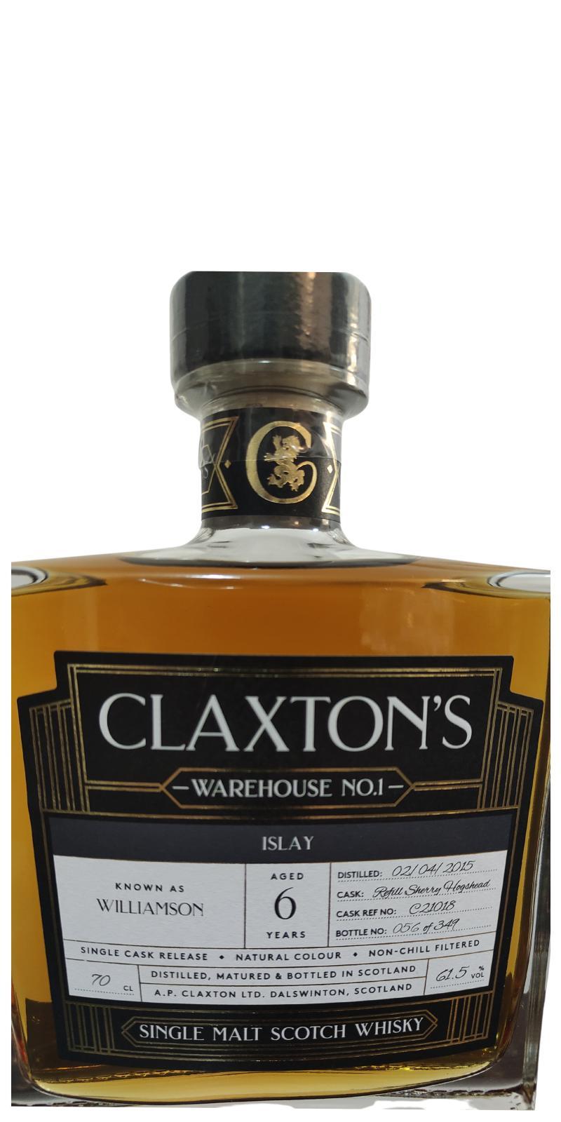 Williamson 2015 Cl  Warehouse No. 1