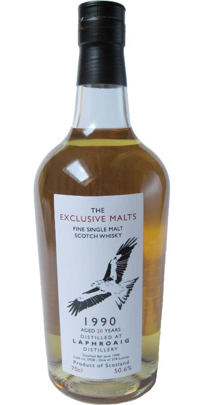 Laphroaig 1990 CWC  The Exclusive Malts