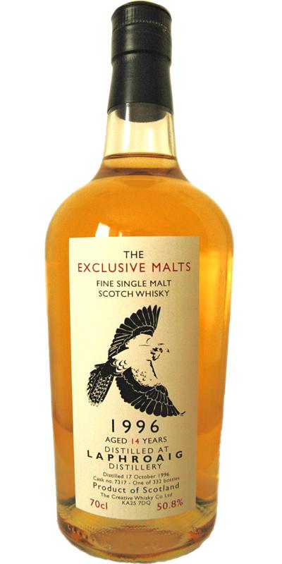 Laphroaig 1996 CWC  The Exclusive Malts