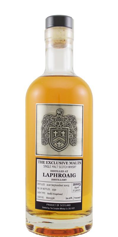 Laphroaig 2005 CWC  The Exclusive Malts