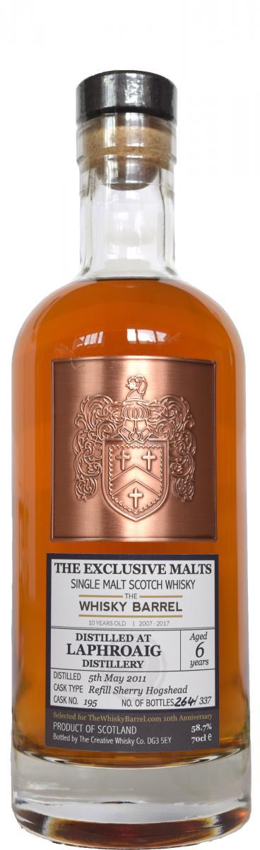 Laphroaig 2011 CWC  The Exclusive Malts