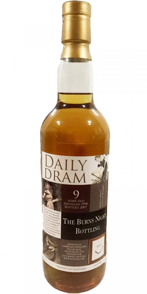 Laphroaig 1998 DD  The Burns Night Bottling