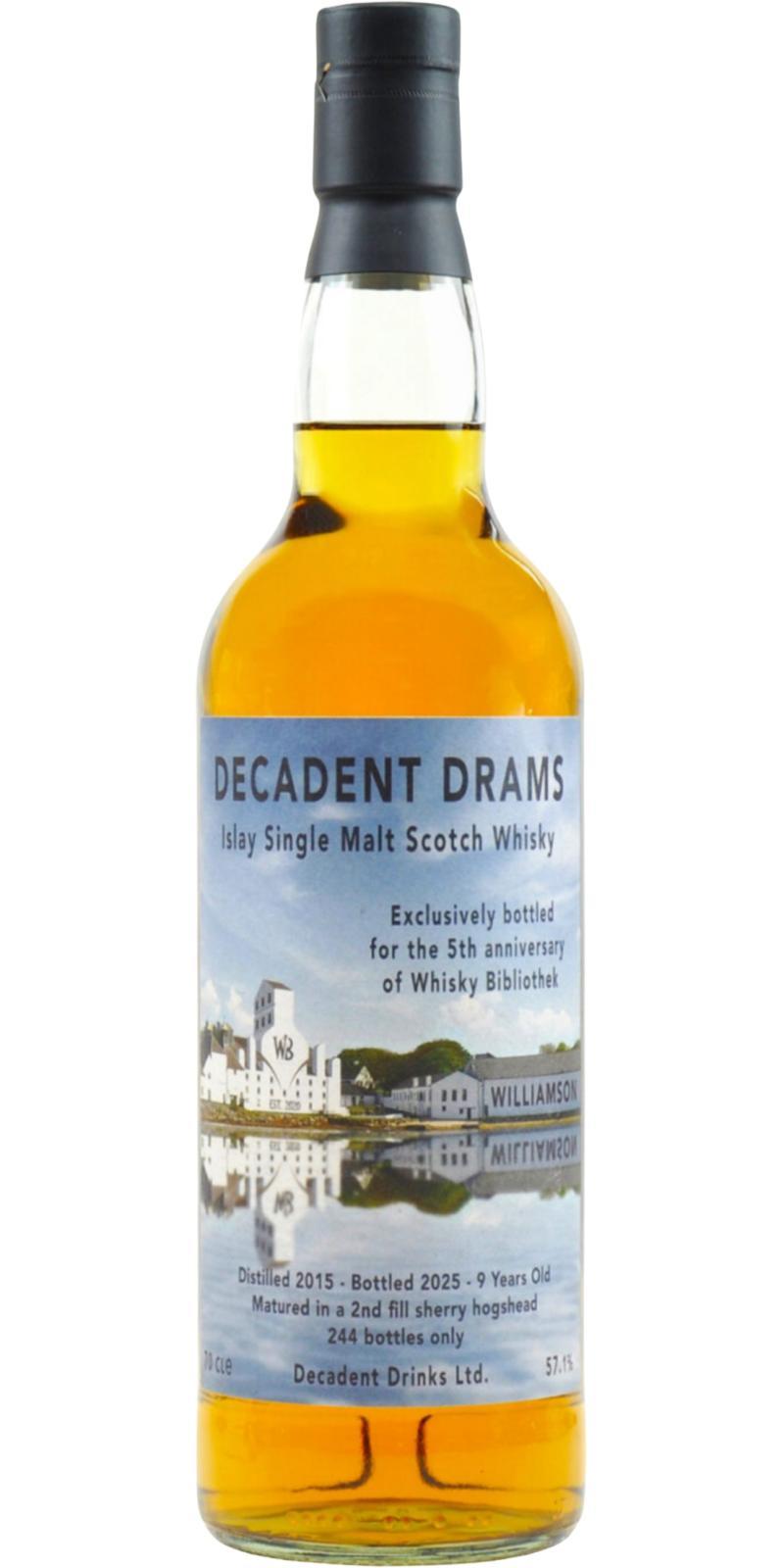 Williamson 2015 DeDr  Decadent Drams