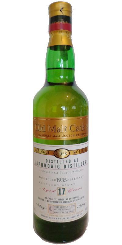 Laphroaig 1985 DL  The Old Malt Cask